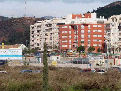 Barrio de Teatinos en Málaga.
