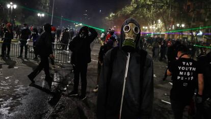 El segundo aniversario del estallido social en Chile, en imágenes