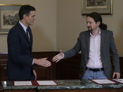 Lea el documento completo de  Coalición progresista. Un nuevo acuerdo para España 