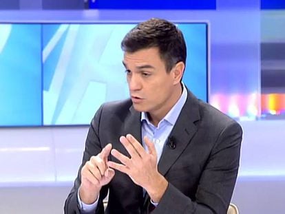 Pedro Sánchez asegura que apoyará a Rajoy en la defensa de la legalidad