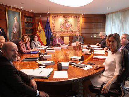 Primer pleno del Tribunal Constitucional tras su renovación, el 24 de enero.