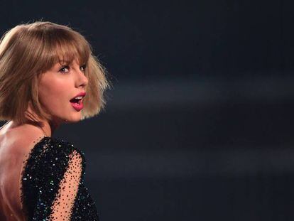 Taylor Swift, en los premios Grammy en 2016.