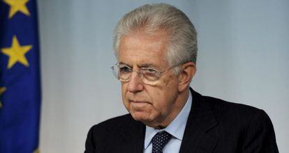 El primer ministro italiano, Mario Monti.