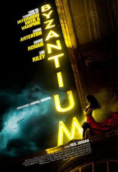 El póster de 'Byzantium', punto y final a los vampiros según Neil Jordan.