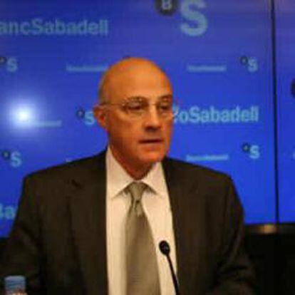 Presentación de los resultados de Sabadell de 2009