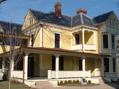 La casa-pensión victoriana en Asheville (Carolina del Norte) donde se crió el escritor Thomas Wolfe.