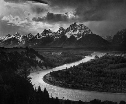 Varios picos de la cordillera Tenton, en el estado de Wyoming (Estados Unidos).