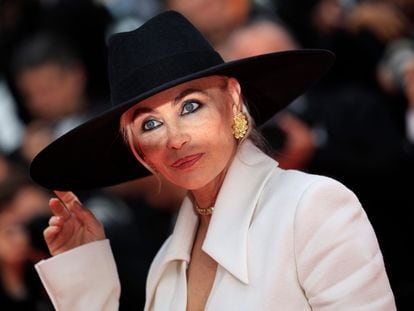 La actriz francesa Emmanuelle Béart, en la ceremonia de apertura de la 76ª edición del Festival de Cannes, el pasado mayo.
