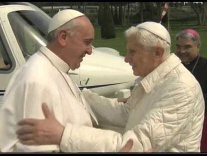 Encuentro histórico entre dos papas