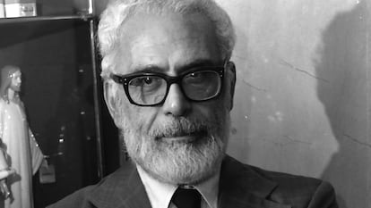 El escritor Antonio di Benedetto, en 1985.