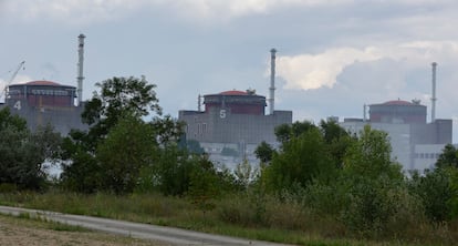La central nuclear de Zaporiyia, en Ucrania, el pasado martes.