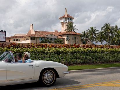 La mansión del expresidente Donald Trump en Mar a Lago, Florida.