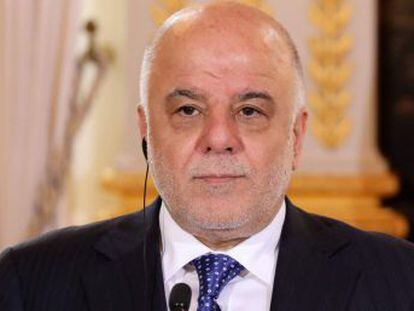 El primer ministo iraquí asegura en un discurso a la nación que sus fuerzas controlan totalmente la frontera con Siria
