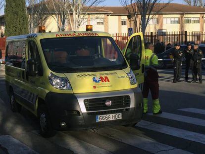 Una ambulancia del Summa 112. 