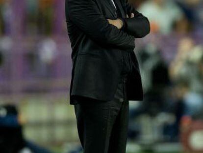 Ancelotti, durante el partido.