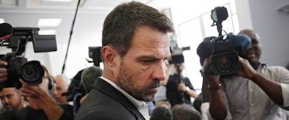 Jérôme Kerviel, durante su comparecencia ante la Corte de Apelación, en 2014.