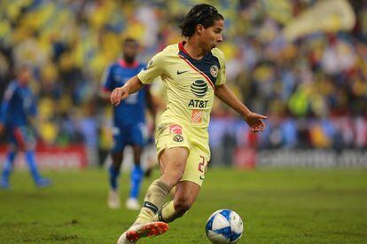 Diego Lainez, futbolista del Club América.