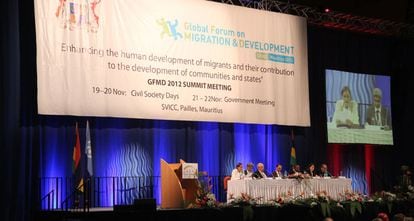 Cumbre del Foro Mundial sobre Migración y Desarrollo de 2012.