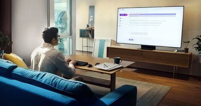 La función Remote Access de Samsung Smart TV hace que se conecte a un PC a distancia.