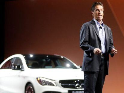 Dietmar Exler, CEO de Mercedes Benz EE UU, el domingo en el Salón de Detroit.