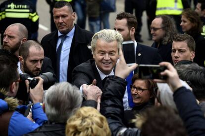 El l&iacute;der ultraderechista holand&eacute;s, Geert Wilders.