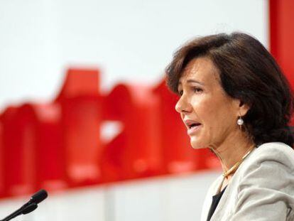La presidenta de Banco Santander, Ana Patricia Bot&iacute;n.