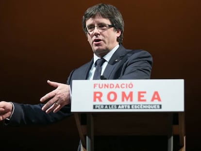 Carles Puigdemont, president de la Generalitat.