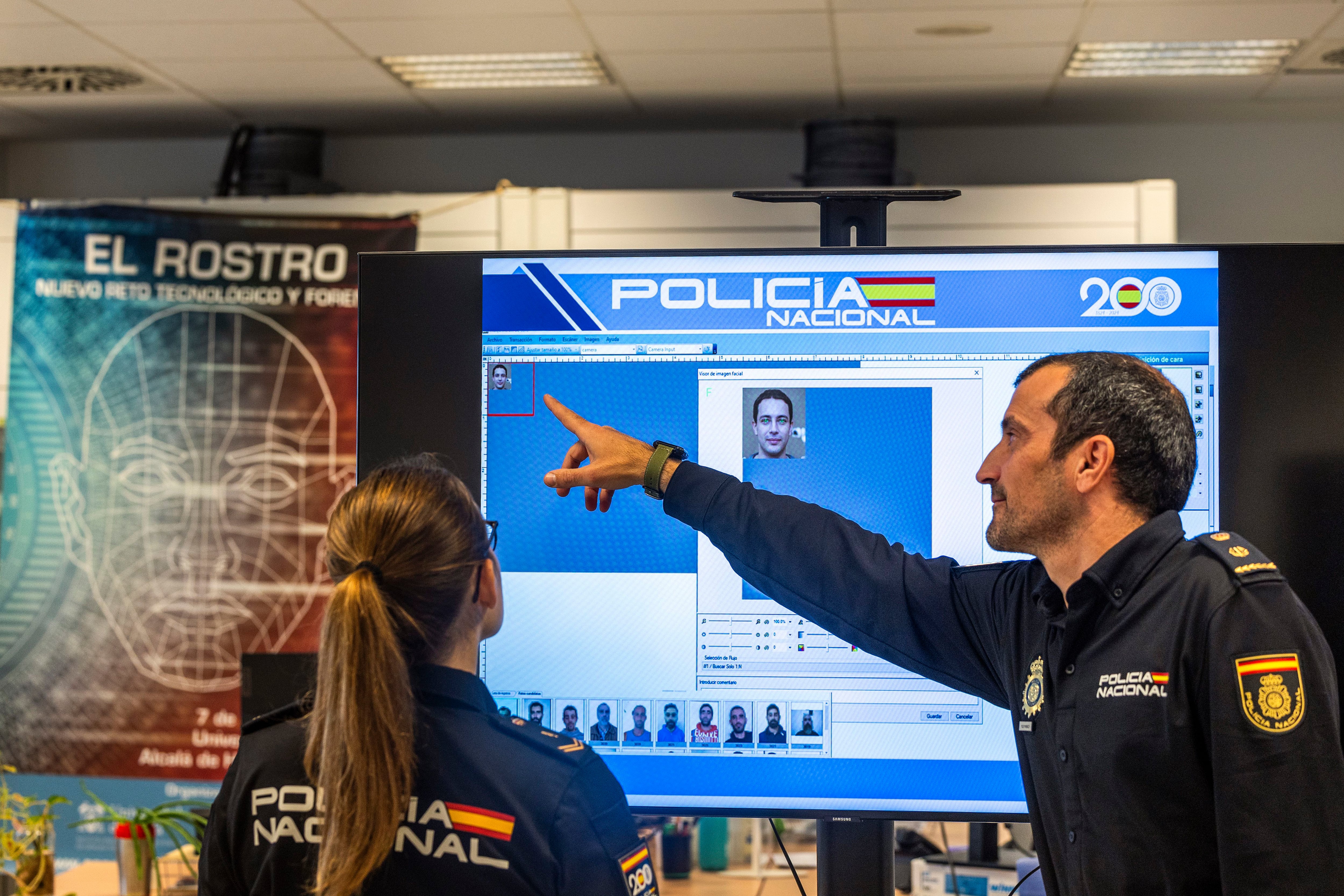 La Policía española ya usa en sus investigaciones un sistema automático de reconocimiento facial