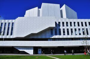 Finlandia Hall, auditorio de Helsinki, una de las obras maestras del arquitecto Alvar Aalto.