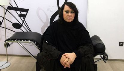El músico Antony Hegarty, ahora Anohni, en San Sebastián en 2012.