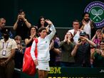 Carla Suárez en Wimbledon