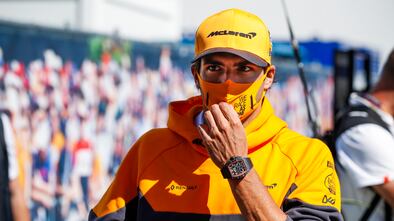 Carlos Sainz, en el Gran Premio de Austria.