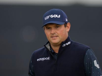 Patrick Reed, con la gorra de LIV Golf.