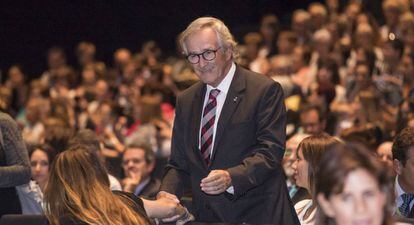 Xavier Trias en un acto el 22 de septiembre.