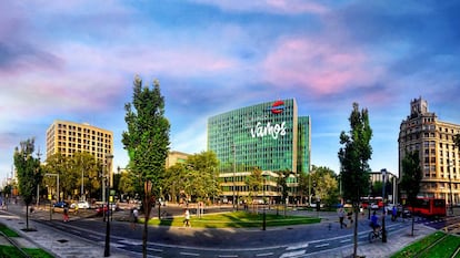 Edificio de Ibercaja en Zaragoza. 