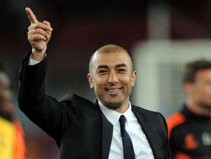 Di Matteo, despu&eacute;s de eliminar al Barcelona en semifinales de la Liga de Campeones