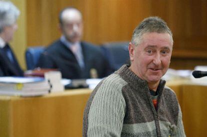 El etarra Pedro María Olano, durante un juicio en la Audiencia Nacional.