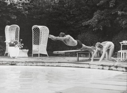 Escena de la película 'El nadador', de 1968.