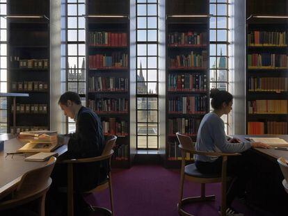 Sala de lectura en Oxford (Reino Unido), en una foto de archivo. 