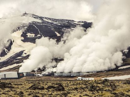 Central geotérmica de Hellisheidi, en Islandia.