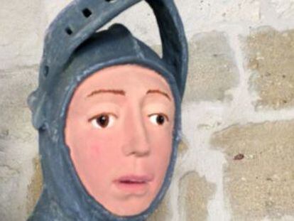 Los restauradores denuncian una mala intervención en una escultura de madera del siglo XVI