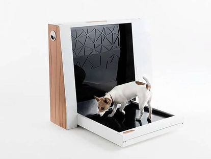 Este inodoro para mascotas se integra en tu salón como un mueble más, Gadgets