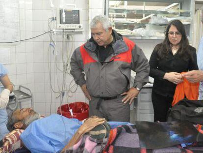 El superviviente, este domingo hospitalizado en Argentina.