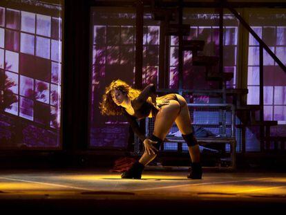 Chanel Terrero es Alex Owens en el musical 'Flashdance'.