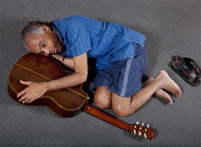 El músico Gilberto Gil, en París.