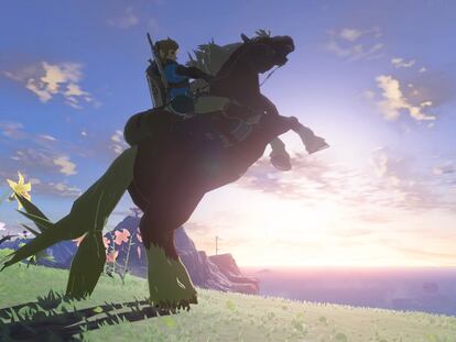 Una escena del videojuego 'The Legend of Zelda: Tears of the Kingdom', un fenómeno social y ya considerado por muchos como el mejor de la historia.
