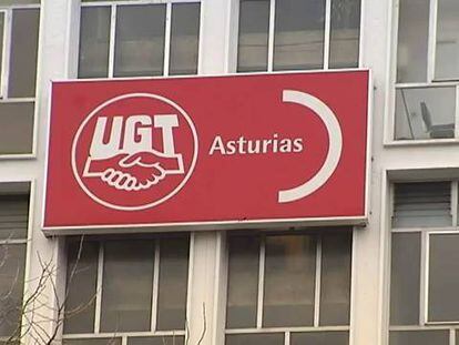 Cinco detenidos tras registro sede UGT de Oviedo, entre ellos su exsecretario
