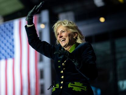 Jill Biden, primera dama de Estados Unidos, en Pittsburgh, Pensilvania, en noviembre de 2020.