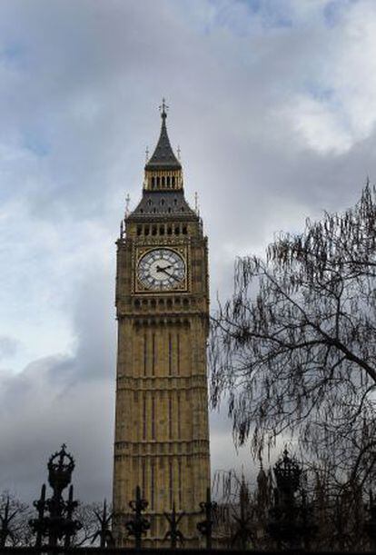 La torre del Big Ben de Londres.