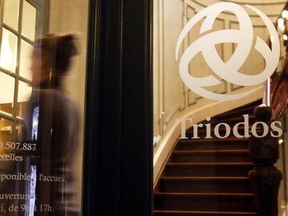 Oficina de Triodos en Bruselas. La entidad se basa en la "banca ética"